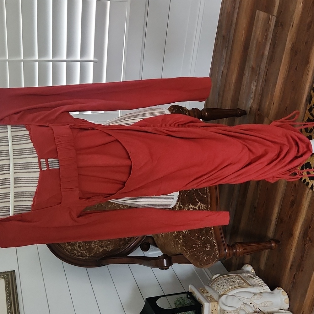 Fiestar Open Back Ruched Sides Dress - Picture 3 of 7